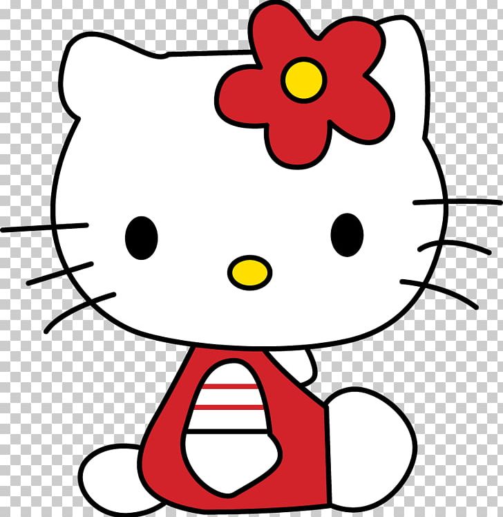 Hello Kitty Drawing Art PNG, Clipart, Area, Art, Black And White, Coloring Book, Deviantart Free PNG Download