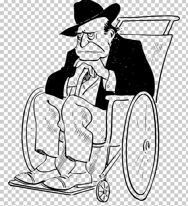 Wheelchair Old Age PNG, Clipart, Arm, Art, Artwork, Assistive Technology, Black And White Free PNG Download
