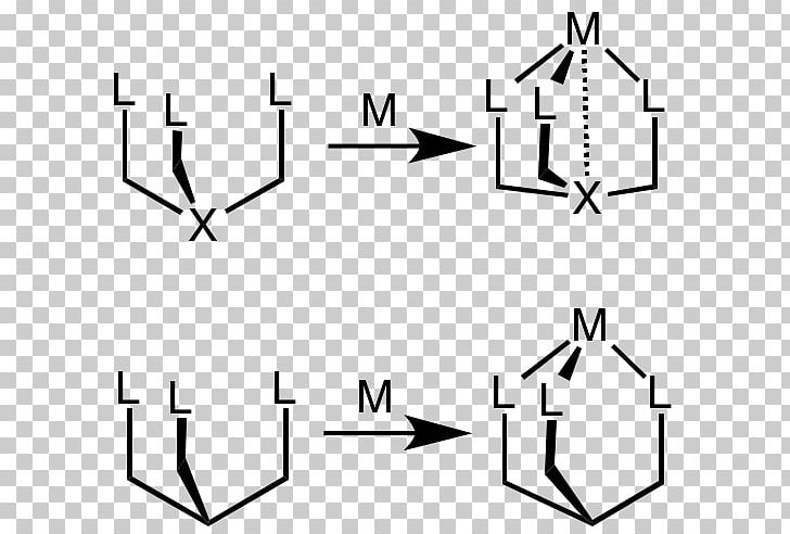 Tripodal Ligand Chemistry Tridentate Ligand Denticity PNG, Clipart, Angle, Area, Atom, Black And White, Chemistry Free PNG Download