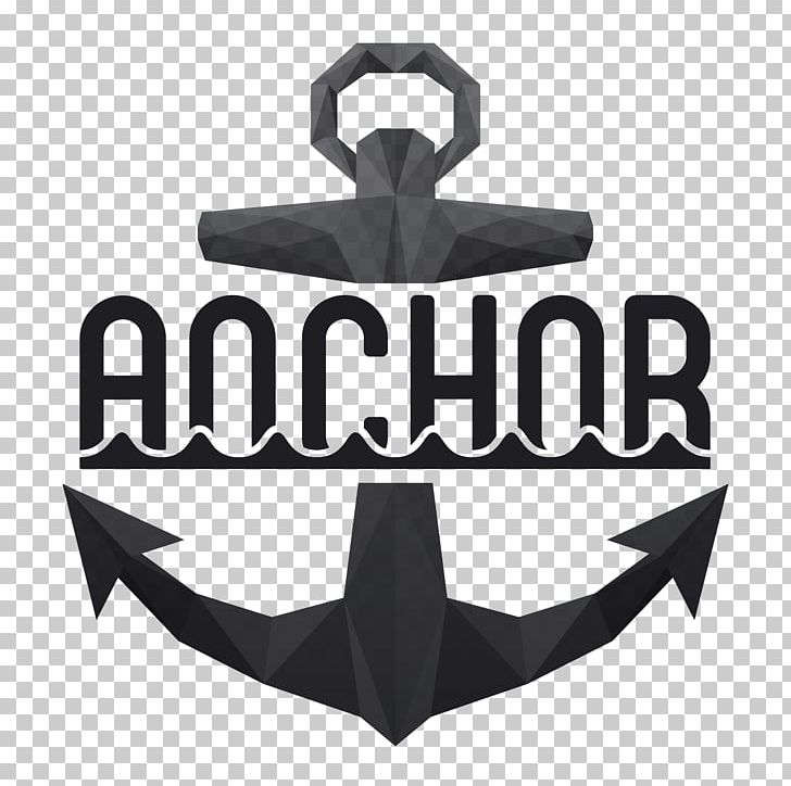 Anchor Text Logo PNG, Clipart, American Institute Of Graphic Arts, Anchor, Anchor Text, Black And White, Brand Free PNG Download