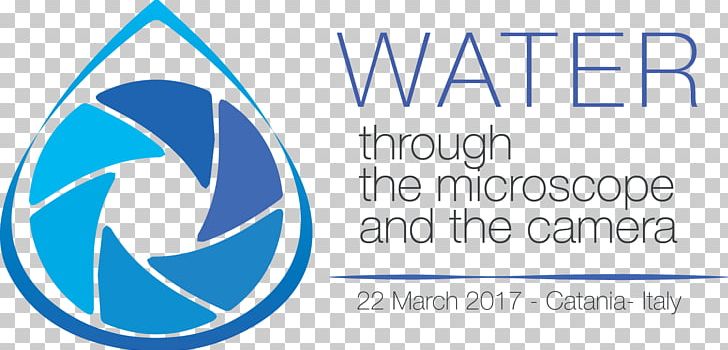 Microb&Co World Water Day Microscope Logo PNG, Clipart, 2018, Area, Blue, Brand, Catania Free PNG Download