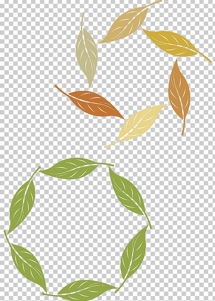 Leaf Circle Ring PNG, Clipart, Around, Autumn Leaf, Autumn Leaf Color, Branch, Circle Around Free PNG Download