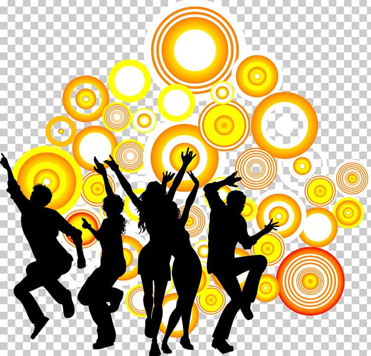 Dance Party Silhouette PNG, Clipart, Animals, Background Vector, Ballet,  Cartoon, Circle Frame Free PNG Download
