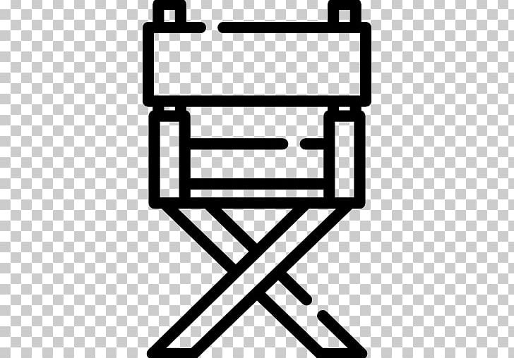 Computer Icons PNG, Clipart, Angle, Area, Black And White, Computer Icons, Director Chair Free PNG Download