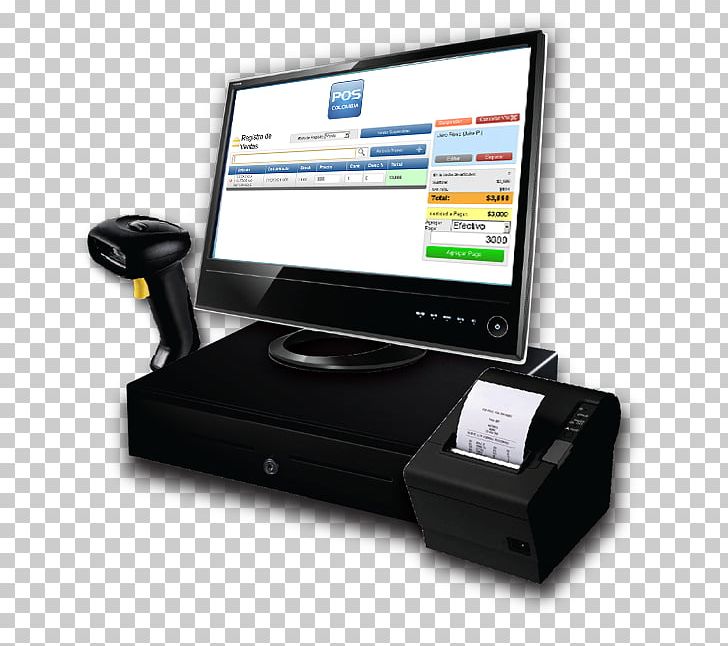 Point Of Sale Colombia Computer Software System Sales PNG, Clipart, Barcode, Colombia, Computer, Computer Monitor Accessory, Computer Program Free PNG Download
