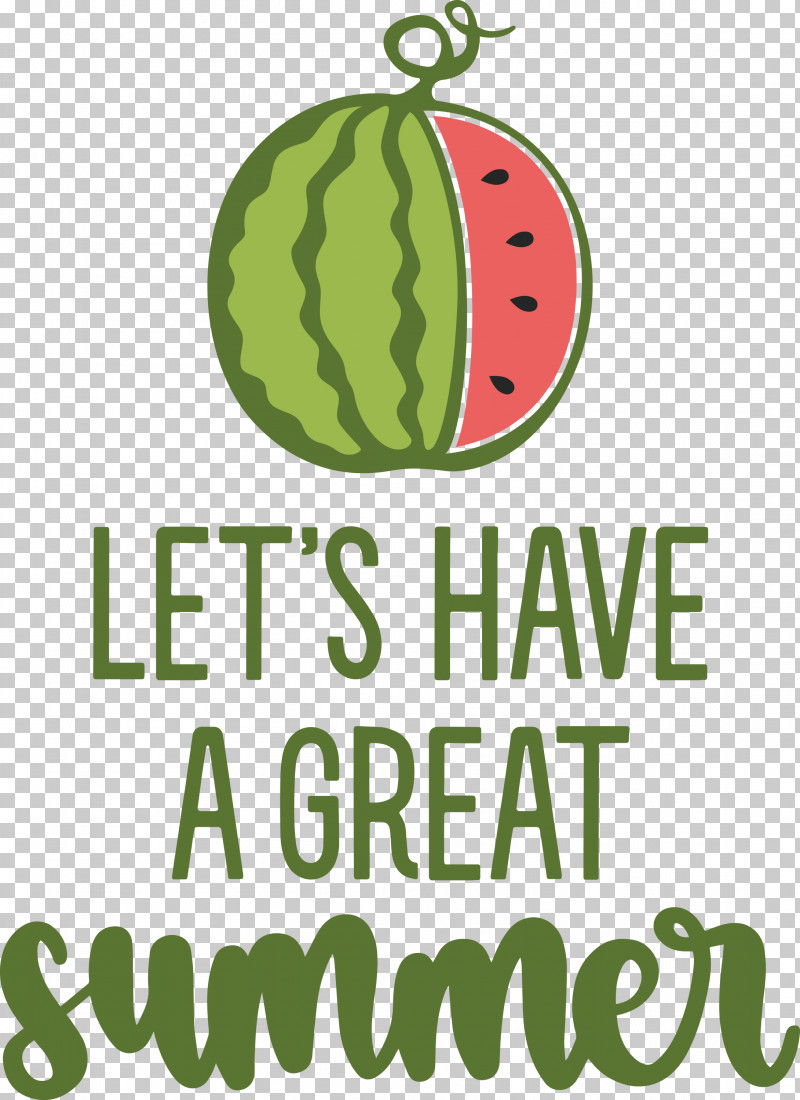 Great Summer Summer PNG, Clipart, Fruit, Great Summer, Green, Humour, Logo Free PNG Download