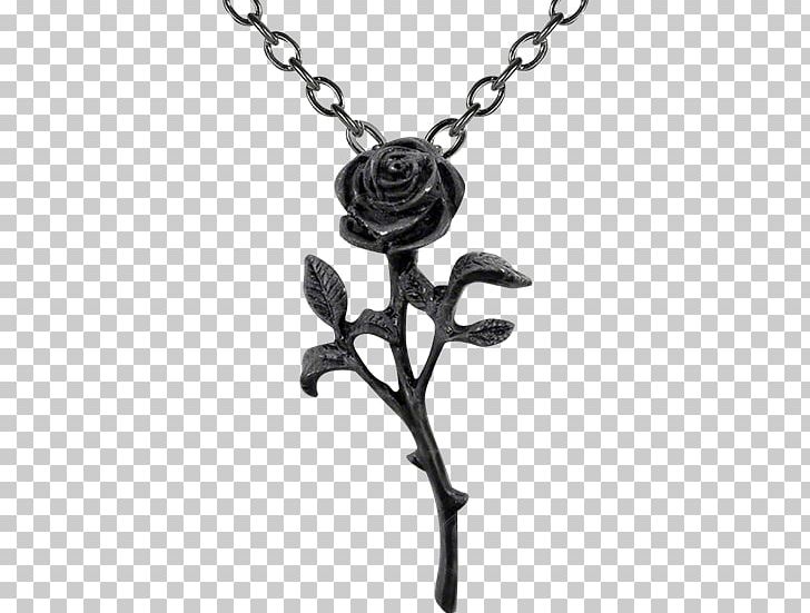 Earring Charms & Pendants Gothic Fashion Black Rose Necklace PNG, Clipart, Alchemy, Alchemy Gothic, Black And White, Black Rose, Body Jewelry Free PNG Download