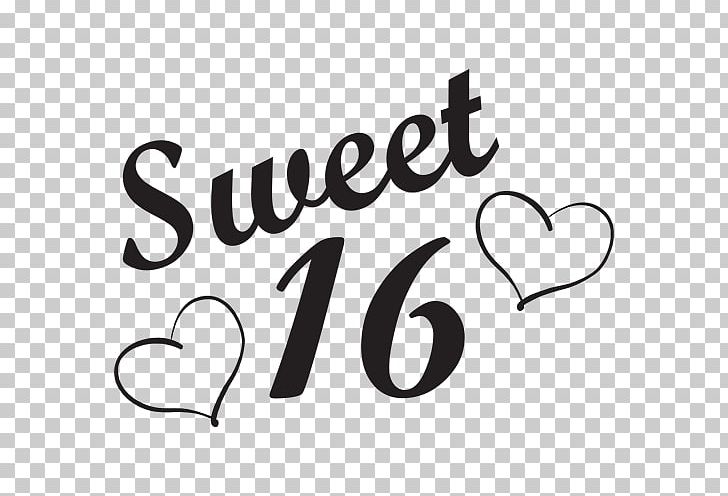 sweet 16 birthday clipart