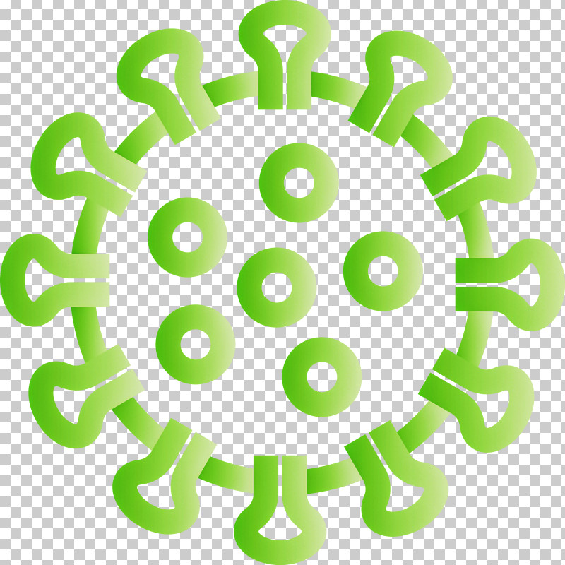 Coronavirus COVID Corona PNG, Clipart, Circle, Corona, Coronavirus, Covid, Green Free PNG Download