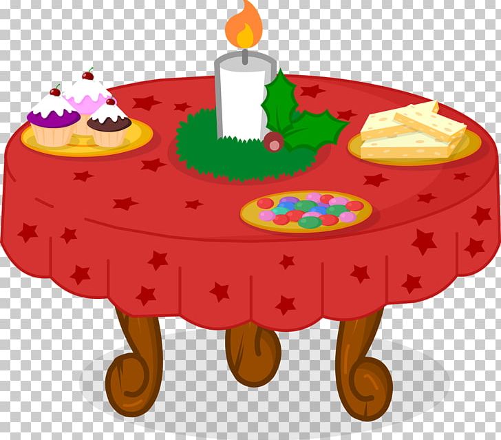 free christmas table clipart