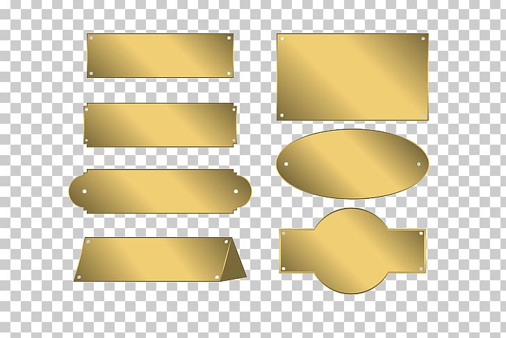 Name Plates & Tags Metal Gold Plating PNG, Clipart, Amp, Angle, Brass, Commemorative Plaque, Copper Free PNG Download