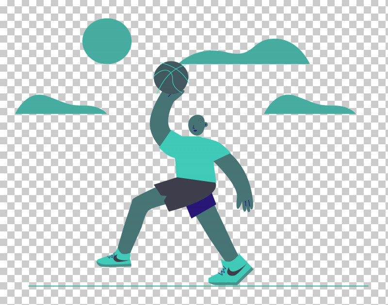Basketball Outdoor Sports PNG, Clipart, Basketball, Behavior, Cartoon, Hm, Line Free PNG Download