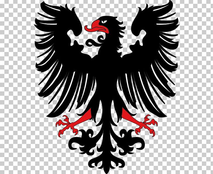 Eagle Heraldry Coat Of Arms PNG, Clipart, Animals, Beak, Bird, Bird Of Prey, Black And White Free PNG Download
