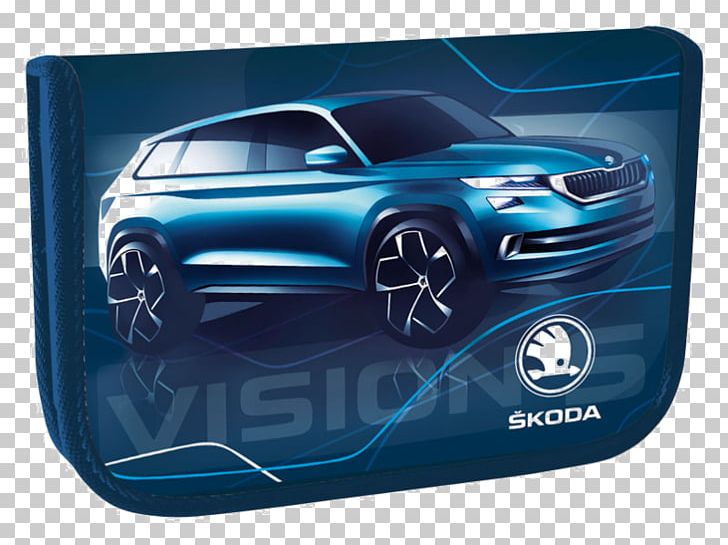 Škoda Vision D Škoda Auto Car Volkswagen Škoda Kodiaq PNG, Clipart, 2016 Geneva Motor Show, Blue, Car, Compact Car, Electric Blue Free PNG Download