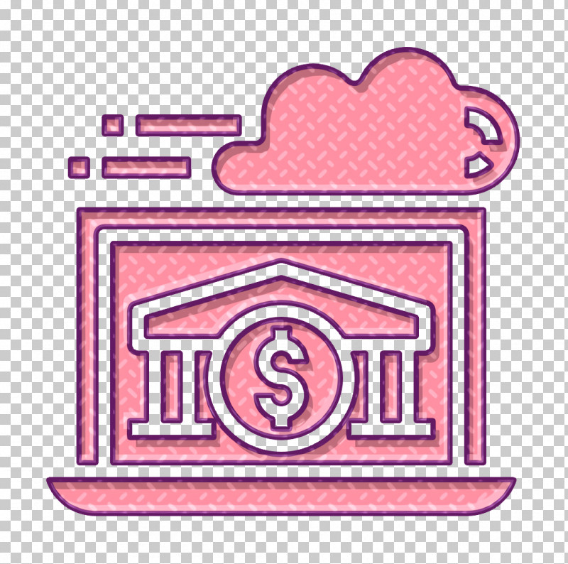 Cashless Icon Bank Icon Fintech Icon PNG, Clipart, Bank Icon, Cashless Icon, Fintech Icon, Line, Pink Free PNG Download