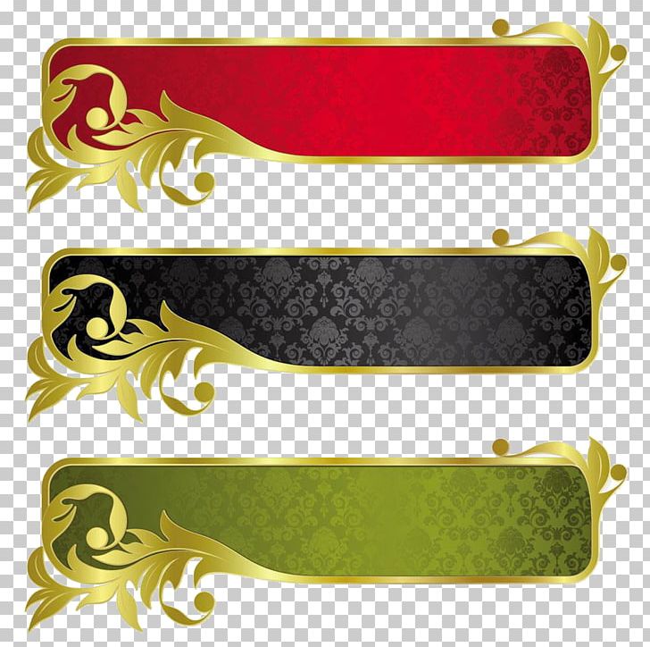 Banner Gold Ribbon PNG, Clipart, Border, Border Frame, Border Pattern, Certificate Border, Decoration Free PNG Download