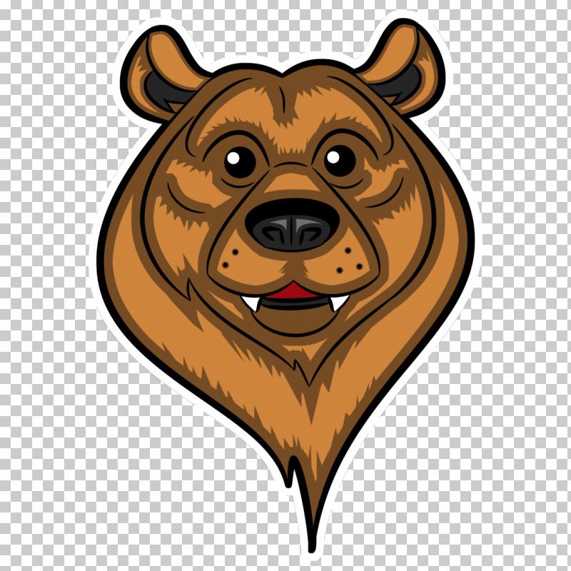 Cartoon Grizzly Bear Brown Bear Bear Dog PNG, Clipart, Bear, Brown Bear, Cartoon, Dog, Grizzly Bear Free PNG Download