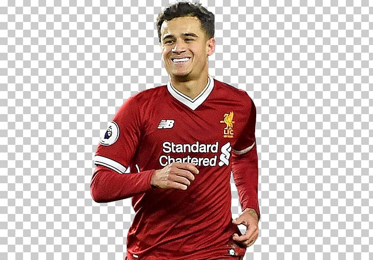Philippe Coutinho FIFA 18 FIFA 17 Jersey Liverpool F.C. PNG, Clipart, 2018 World Cup, Brazil National Football Team, Clothing, Coutinho, Dri Free PNG Download