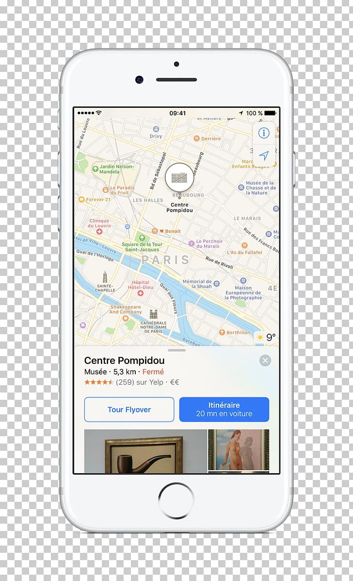 Smartphone Paris Apple Maps IPhone IOS PNG, Clipart, Apple, Apple Maps, City, Communication Device, Electronic Device Free PNG Download