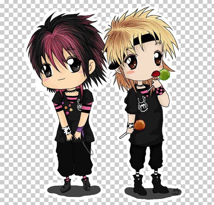 Punk Rock We Are The In Crowd Emo Gothic Rock Blingee PNG, Clipart, Animated Cartoon, Animated Film, Anime, Black Hair, Blingee Free PNG Download