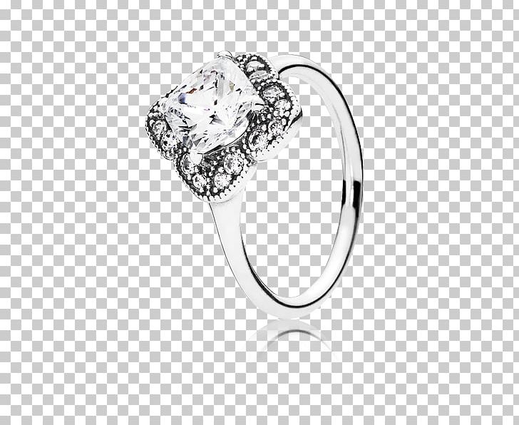Crystallised Floral Fancy Pandora Ring Cubic Zirconia Earring PNG, Clipart, Body Jewelry, Bracelet, Brilliant, Charm Bracelet, Cubic Zirconia Free PNG Download