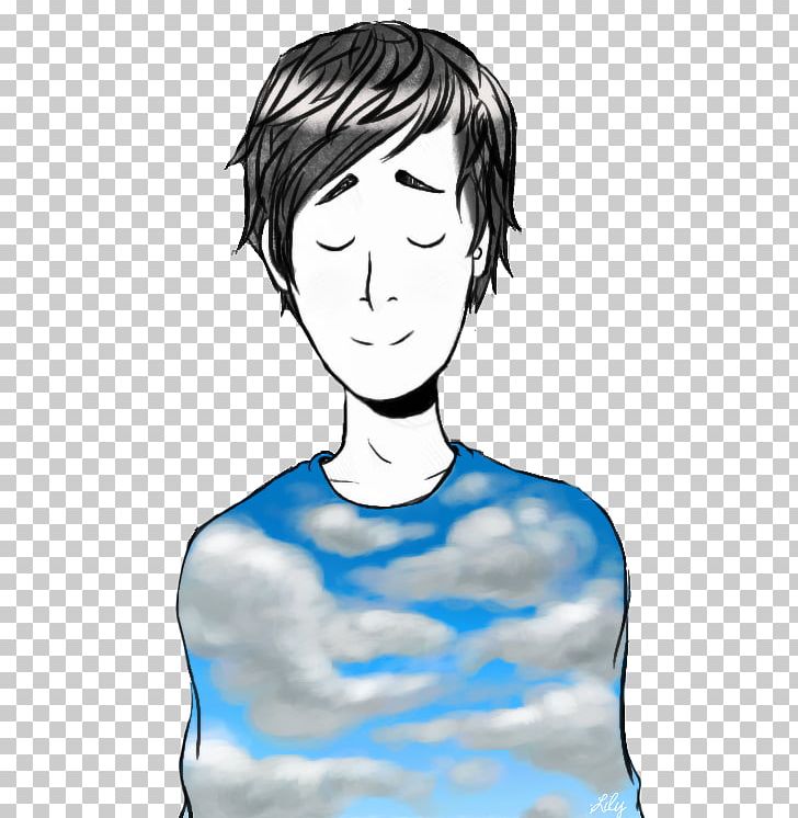 Dan And Phil Fan Art YouTuber PNG, Clipart, Arm, Black Hair, Blue, Boy, Cartoon Free PNG Download