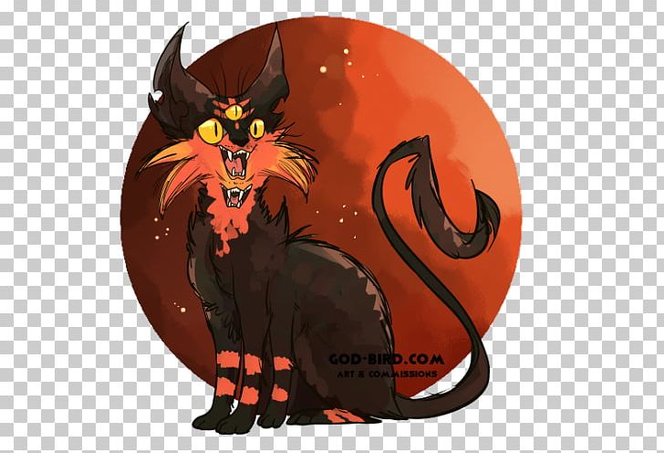 Cat Demon Animated Cartoon Illustration PNG, Clipart, Animals, Animated Cartoon, Carnivoran, Cartoon, Cat Free PNG Download