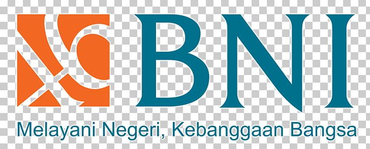 Bank Negara Indonesia Logo Bank BNI Syariah PT Symbol Design PNG, Clipart, Area, Bank, Bank Negara Indonesia, Banner, Blue Free PNG Download