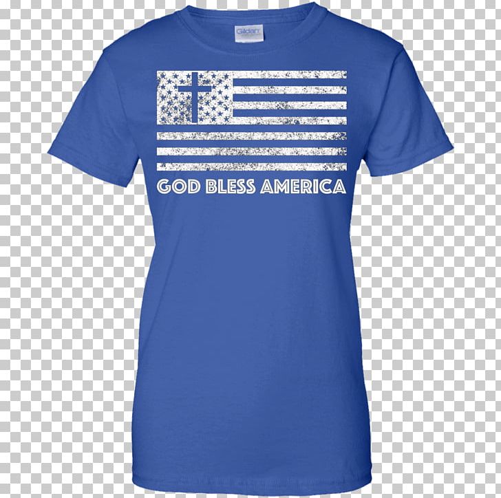 Printed T-shirt Hoodie Sleeve PNG, Clipart, Active Shirt, American Flag, Bless, Blue, Brand Free PNG Download