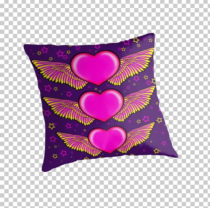 Violet Purple Cushion Magenta Throw Pillows PNG, Clipart, Cushion, Heart, Lilac, Magenta, Nature Free PNG Download