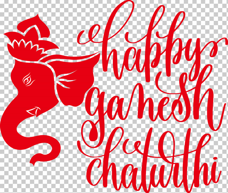Happy Ganesh Chaturthi PNG, Clipart, Bigstock, Calligraphy, Happy Ganesh Chaturthi, Lettering, Text Free PNG Download