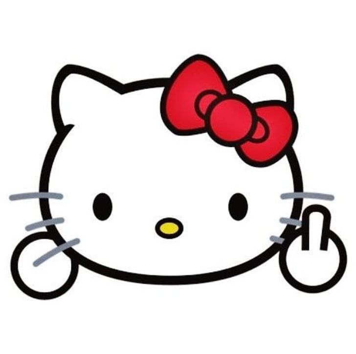 Hello Kitty Drawing, hello, love, heart png | PNGEgg