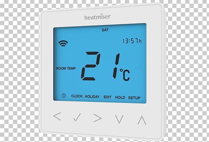 Programmable Thermostat Smart Thermostat Heatmiser Underfloor Heating PNG, Clipart, Central Heating, Control System, Electrical Switches, Electric Heating, Electricity Free PNG Download