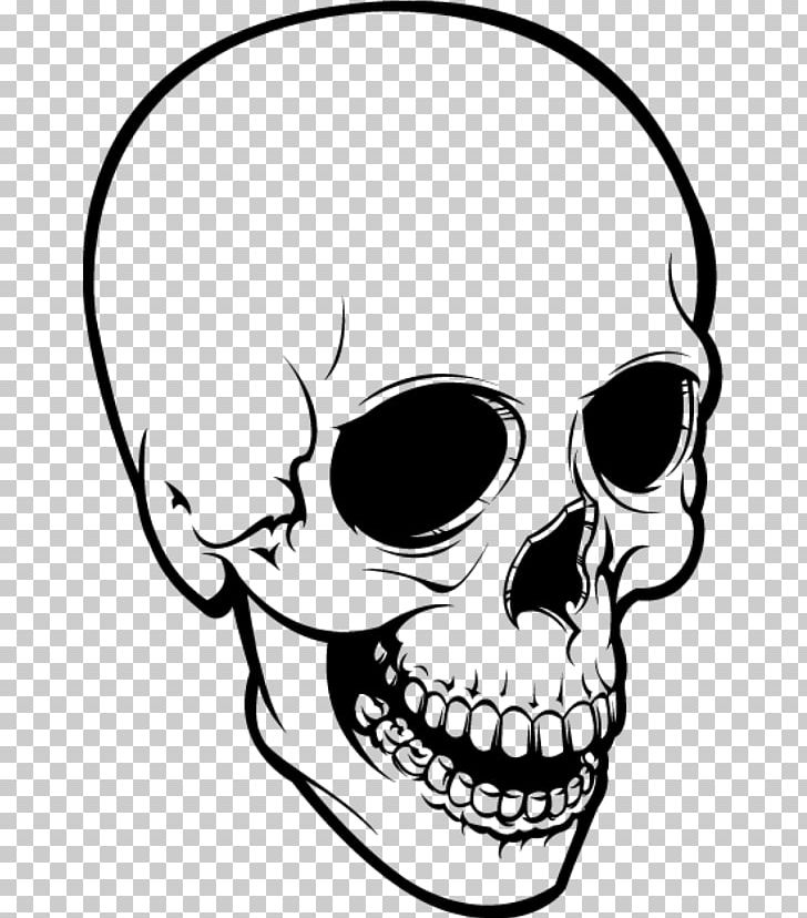 Skull Skeleton Mouth PNG, Clipart, Artwork, Black And White, Bone ...