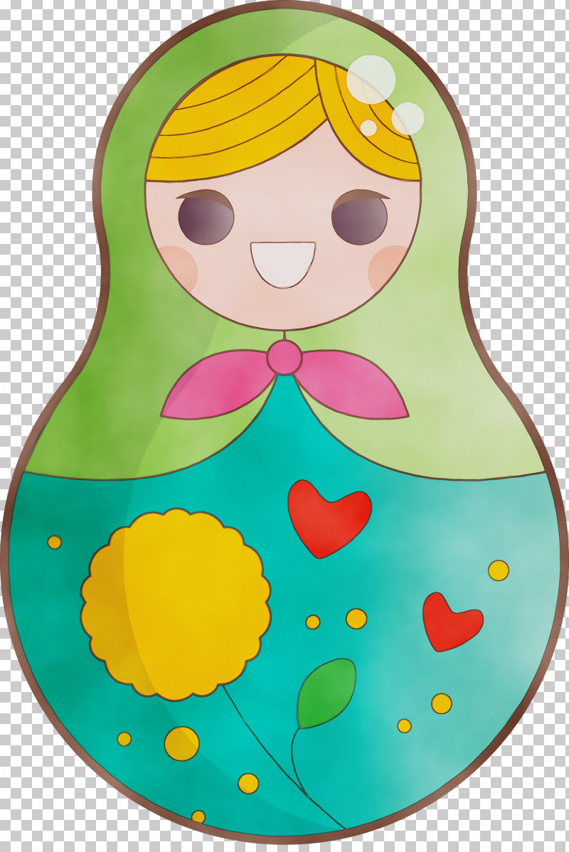 Character Yellow Headgear Infant Character Created By PNG, Clipart, Character, Character Created By, Colorful Russian Doll, Headgear, Infant Free PNG Download