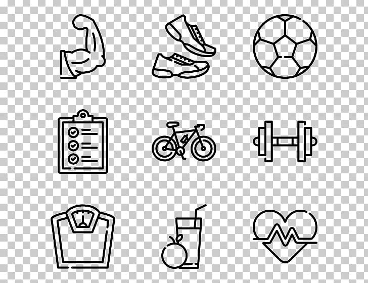 Computer Icons Fitness Centre Physical Fitness Symbol PNG, Clipart, Angle, Area, Art, Black, Black And White Free PNG Download