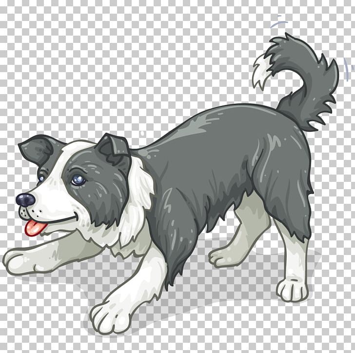 Dog Breed Border Collie Cat Rough Collie PNG, Clipart, Animals, Border Collie, Breed, Carnivoran, Cartoon Free PNG Download