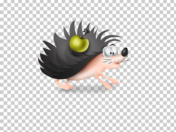 Hedgehog Cartoon Illustration PNG, Clipart, Animal, Animals, Animation, Apple, Apple Fruit Free PNG Download