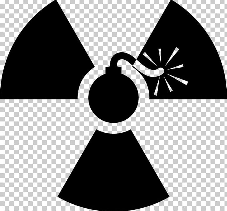 Nuclear Weapon Hazard Symbol Radiation PNG, Clipart, Biological Hazard, Black, Black And White, Computer Icons, Hazard Symbol Free PNG Download