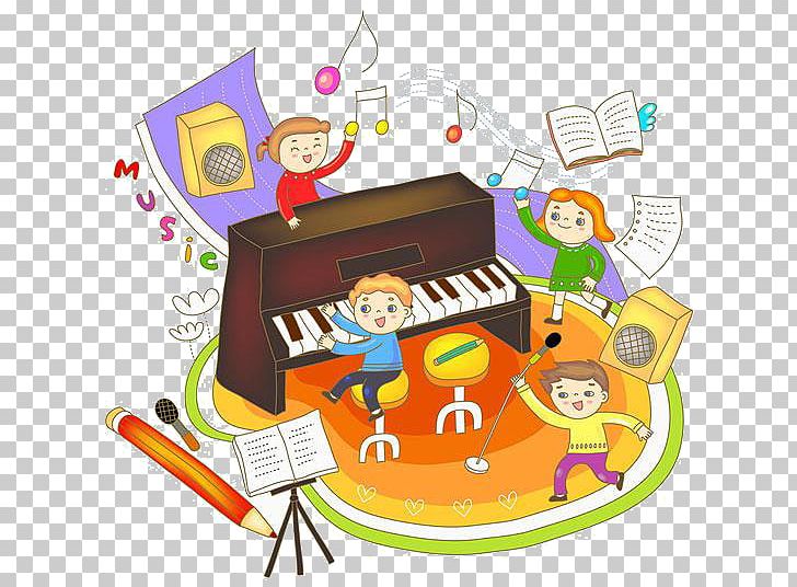 Piano Musical Instrument Illustration PNG, Clipart, Area, Balloon Cartoon, Book, Boy Cartoon, Cartoon Alien Free PNG Download