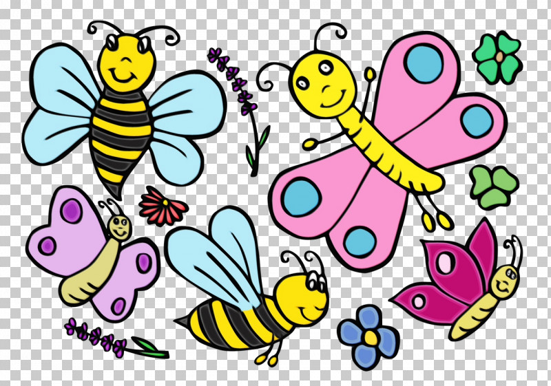 Child Art Insect Cartoon Animal Figurine Meter PNG, Clipart, Animal Figurine, Area, Cartoon, Child Art, Flower Free PNG Download