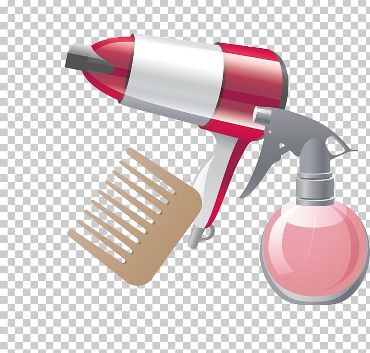 Comb Hair Dryer PNG, Clipart, Adobe Illustrator, Black Hair, Comb Vector, Cosmetology, Designer Free PNG Download