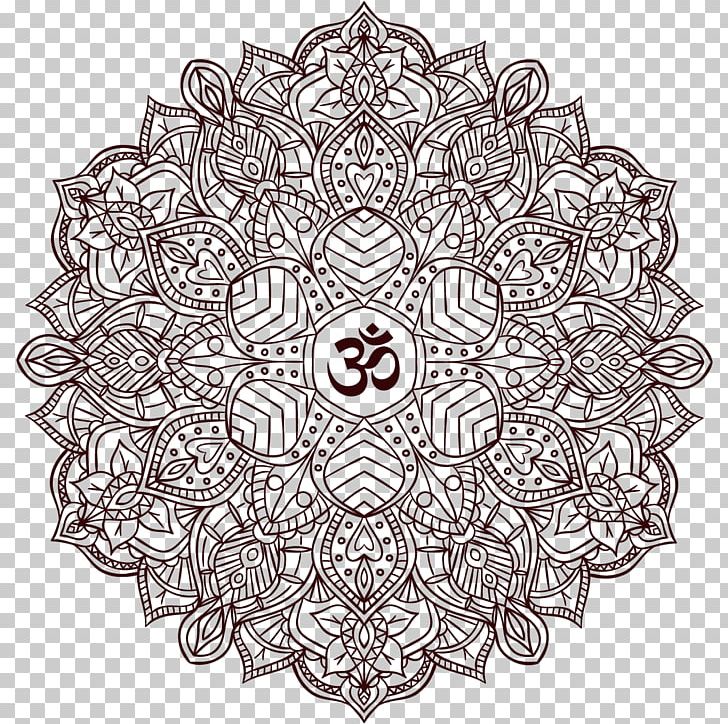 Mandala Coloring Book Love Drawing PNG, Clipart, Area, Awesome, Black And White, Child, Circle Free PNG Download