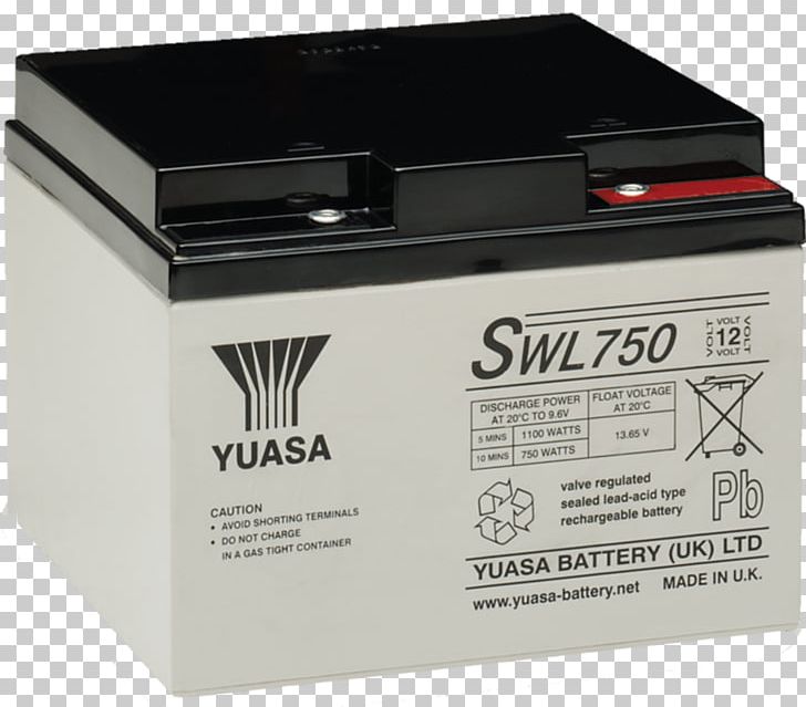 VRLA Battery Lead–acid Battery Rechargeable Battery UPS PNG, Clipart, 12 V, Ampere Hour, Apc By Schneider Electric, Apc Smartups, Battery Free PNG Download