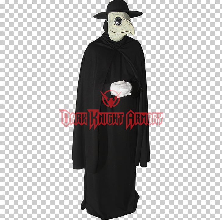 Robe Black Death Plague Doctor Costume Clothing PNG, Clipart, Academic Dress, Black Death, Bubonic Plague, Cloak, Clothing Free PNG Download