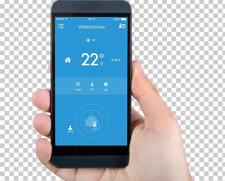 Smartphone Feature Phone Heat Pump Tado° Smart AC Control PNG, Clipart, Air Conditioner, Display Device, Electronic Device, Electronics, Feature Phone Free PNG Download