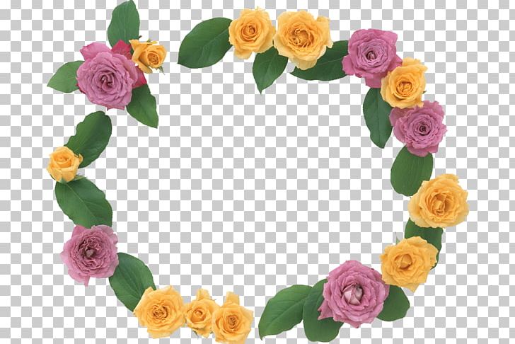 Garden Roses Flower Wreath Petal PNG, Clipart, Artificial Flower, Beach Rose, Cut Flowers, Floral Design, Floral Frame Free PNG Download