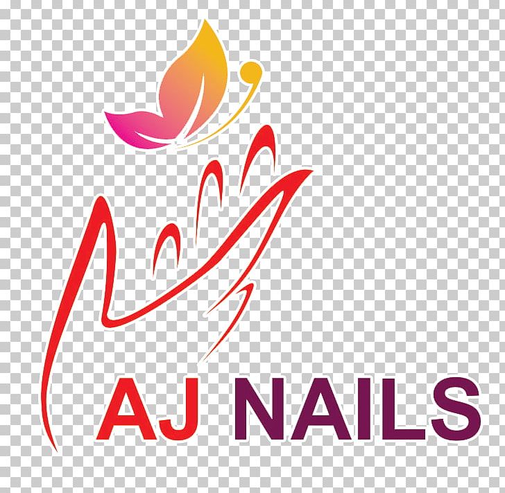AJ Nails Logo Graphic Design Beauty Parlour PNG, Clipart, Area, Artwork, Beauty Parlour, Brand, Flower Free PNG Download