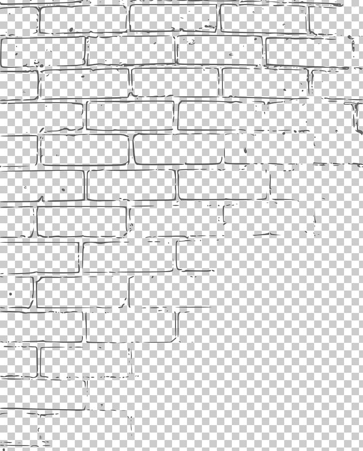 Brick Drawing Wall PNG, Clipart, Angle, Area, Art, Black And White, Brick Free PNG Download