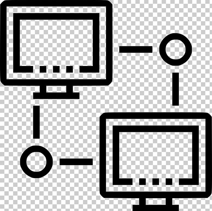 Computer Icons Local Area Network Computer Network PNG, Clipart, Area, Black, Black And White, Brand, Cdr Free PNG Download